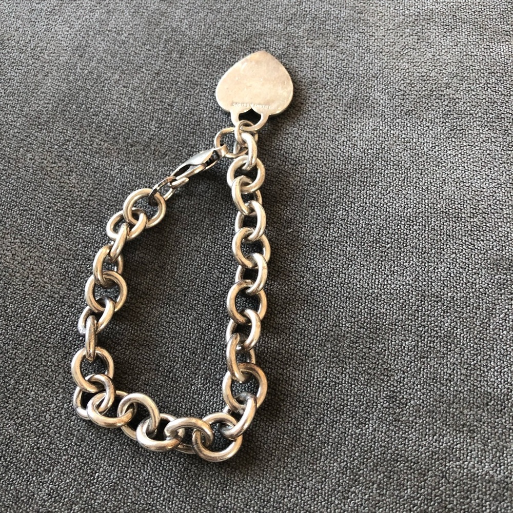 Tiffany’s heart bracelet